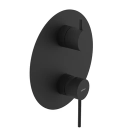 SAPHO ULTRAMIX falbasüllyesztett csaptelep, 2-irányú, zuhanyváltóval, matt fekete (UT043B) SAPHO ULTRAMIX falbasüllyesztett csaptelep, 2-irányú, zuhanyváltóval, matt fekete (UT043B)