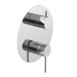 SAPHO ULTRASAN falbasüllyesztett csaptelep, 3-irányú, zuhanyváltóval, króm (UT044V) SAPHO ULTRASAN falbasüllyesztett csaptelep, 3-irányú, zuhanyváltóval, króm (UT044V)