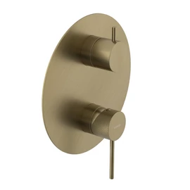 SAPHO ULTRASAN falbasüllyesztett csaptelep, 3-irányú, zuhanyváltóval, matt arany (UT044VG) SAPHO ULTRASAN falbasüllyesztett csaptelep, 3-irányú, zuhanyváltóval, matt arany (UT044VG)