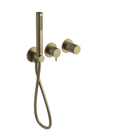 SAPHO ULTRATAP falbasüllyesztett csaptelep, 2-irányú, matt arany (UT045TG) SAPHO ULTRATAP falbasüllyesztett csaptelep, 2-irányú, matt arany (UT045TG)