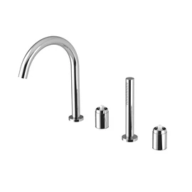 SAPHO ULTRAMIX kádperemre építhető csaptelep test, kifolyócsővel és kézizuhannyal, króm (UT052-1) SAPHO ULTRAMIX kádperemre építhető csaptelep test, kifolyócsővel és kézizuhannyal, króm (UT052-1)