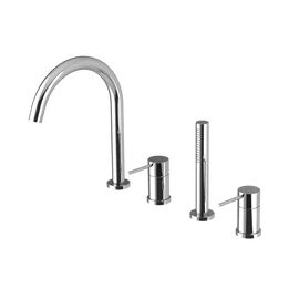 SAPHO ULTRAMIX kádperemre építhető csaptelep, kifolyócsővel és kézizuhannyal, króm (UT052) SAPHO ULTRAMIX kádperemre építhető csaptelep, kifolyócsővel és kézizuhannyal, króm (UT052)