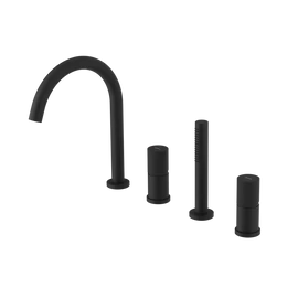 SAPHO ULTRATAP kádperemre építhető csaptelep, kifolyócsővel és kézizuhannyal, matt fekete (UT052TB) SAPHO ULTRATAP kádperemre építhető csaptelep, kifolyócsővel és kézizuhannyal, matt fekete (UT052TB)