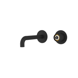 SAPHO ULTRAMIX falba süllyesztett csaptelep test kifolyócsővel, matt fekete (UT118B-1)