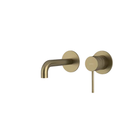 SAPHO ULTRASAN falbasüllyeszthető csaptelep, 16cm-es kifolyócsővel, matt arany (UT118VG)