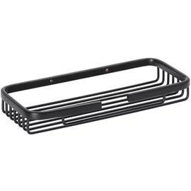 SAPHO BEMETA DARK Szappantartó, 232x30x122mm, matt fekete (102308070)