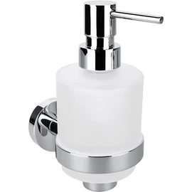 SAPHO BEMETA OMEGA Szappanadagoló mágneses szappantartóval, üveg, 75x160x100mm, 200ml, króm (104109182)