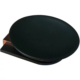 SAPHO BEMETA GALLA fali szappantartó, 87x32x105mm, matt fekete (108108020)