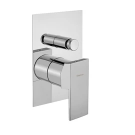 SAPHO LATUS falba süllyesztett zuhanycsaptelep, 2-irányú váltóval, zuhanyszett nélkül, króm (1102-42C)