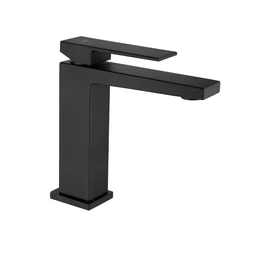 SAPHO LATUS mosdócsaptelep leeresztő nélkül, 180mm, matt fekete (1102-74B)