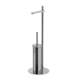 SAPHO CIRCE álló WC-kefe és papírtartó króm (143213)