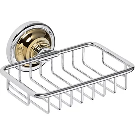 SAPHO BEMETA RETRO Szappantartó, 140x65x142mm, arany/króm (144208168)