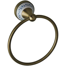 SAPHO BEMETA KERA Törölközőtartó, 168x200x74mm, bronz/kerámia (144704067)