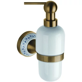 SAPHO BEMETA KERA Szappanadagoló, 72x190x125mm, 230ml, bronz/kerámia (144709017)