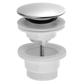 SAPHO BRUCKNER klik-klak mosdólefolyó, túlfolyó nélküli, 5/4“, 4-45mm, ABS/króm  (151.308.1)