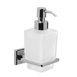 SAPHO COLORADO szappanadagoló, króm/tejüveg (6981)