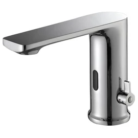 SAPHO BRUCKNER álló szenzoros csaptelep, hőmérséklet szabályozóval, 6V DC (4xAA), króm (982.120.1)