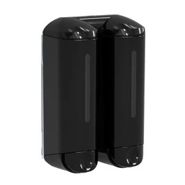 SAPHO MARPLAST SHOWER MEDIUM fali dupla szappanadagoló, 2x250ml, fekete (A94803)