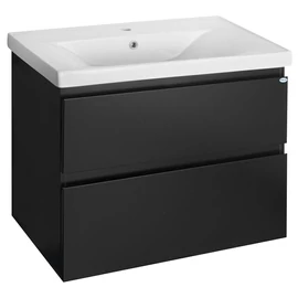SAPHO AQUALINE ALTAIR mosdótartó szekrény, 77,5x60x45cm, matt fekete (AI680)