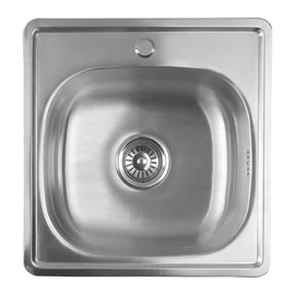 SAPHO AQUALINE rozsdamentes mosogatótálca, 48x16x48cm  (AQ4848B)