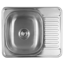 SAPHO AQUALINE beépíthető mosogatótálca, 58x18x48cm, inox  (AQ5848B)