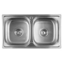 SAPHO AQUALINE rozsdamentes mosogatótálca, 81x18x46cm  (AQ8146B)