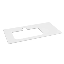 SAPHO BRAHEA Rockstone pult, balos, 101x51,5cm (80+20cm), matt fehér (BL101-0101-L-80) SAPHO BRAHEA Rockstone pult, balos, 101x51,5cm (80+20cm), matt fehér (BL101-0101-L-80)