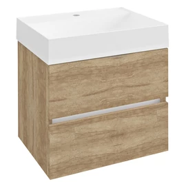 SAPHO ODETTA mosdótartó szekrény, 57x50x43,5cm, Alabama tölgy (DT060-2222)
