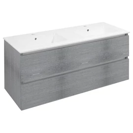 SAPHO EZARA mosdótartó szekrény, 120x55x46cm, ezüst tölgy (EZ121-1111)