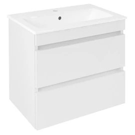 SAPHO EZARA mosdótartó szekrény, 58x54x39cm, fényes fehér (EZ592-3030)