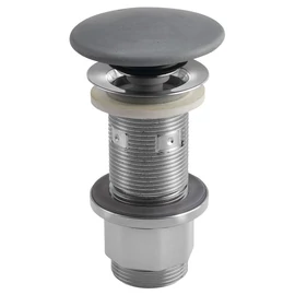 SAPHO klik-klak mosdólefolyó túlfolyó nélkül, 5/4“, szürke  (FG917) SAPHO klik-klak mosdólefolyó túlfolyó nélkül, 5/4“, szürke  (FG917)