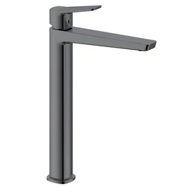 SAPHO AQUALINE FLERY álló magasított mosdócsaptelep, gun metal (FY006GM)