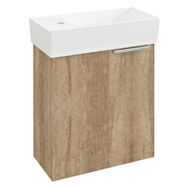 SAPHO LATUS IX mosdótartó szekrény, balos/jobbos, 44x50x22cm, Alabama tölgy (LT090-2222)