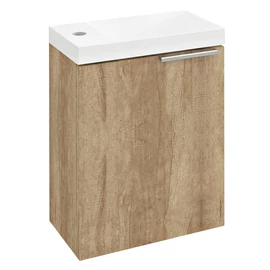 SAPHO LATUS X mosdótartó szekrény, 39,4x50x22cm, Alabama tölgy (LT110-2222)