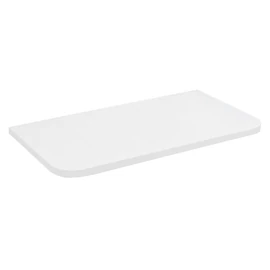 SAPHO ZORBA pult, ZORBA deska Rockstone 41x22,5cm, bílá mat (LT113-0101)