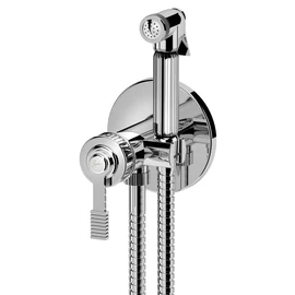 SAPHO VERSI falsík alatti bidézuhany, kézizuhannyal és gégecsővel, króm (RV013)