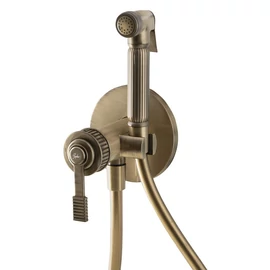SAPHO VERSI falsík alatti bidézuhany, kézizuhannyal és gégecsővel, bronz (RV013/18)