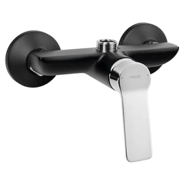 SAPHO AQUALINE SINTRA fali csaptelep, kifolyó nélkül, matt fekete/króm (SX013)