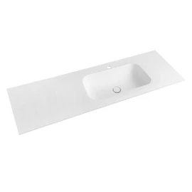 SAPHO TREOS Rockstone pult, jobbos, 146,6x51,3cm, matt fehér (TS147-0101-R) SAPHO TREOS Rockstone pult, jobbos, 146,6x51,3cm, matt fehér (TS147-0101-R)