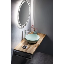 SAPHO WOODY tömörfa pult, 1000x28x500mm, natúr tölgy (WD100-70)