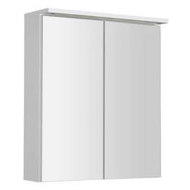 SAPHO AQUALINE KAWA STRIP tükrösszekrény, LED világítással 60x70x22cm, fehér (WGL60S)
