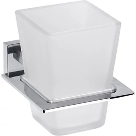 SAPHO BEMETA PLAZA Pohártartó, 85x100x120mm, króm (118110052) (XJ901)