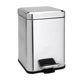 SAPHO BEMETA HOTEL Pedálos szemetes, 200x300x200mm, 6l, inox/polírozott (125115071) (XP032)