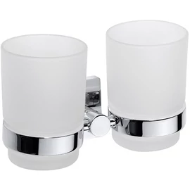 SAPHO BEMETA BETA Dupla pohártartó, 160x95x90mm, króm (132110022) (XQ901)