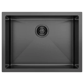 SAPHO ZENITH rozsdamentes mosogatótálca, 60x45cm, antracit  (ZN6045B) SAPHO ZENITH rozsdamentes mosogatótálca, 60x45cm, antracit  (ZN6045B)