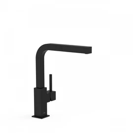 Tres Cuadro-Tres egykaros mosogatócsaptelep matt fekete 006437NM Tres Cuadro-Tres egykaros mosogatócsaptelep matt fekete 006437NM