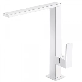 Tres Cuadro-Tres egykaros mosogatócsaptelep 34 x 10 mm-es kifolyóval matt fehér 006486BM Tres Cuadro-Tres egykaros mosogatócsaptelep 34 x 10 mm-es kifolyóval matt fehér 006486BM