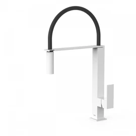 Tres Cuadro-Tres egykaros mosogatócsaptelep matt fehér 00648701BM