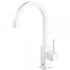 Tres Top-Tres egykaros mosogatócsaptelep 22 x 22 mm-es kifolyóval matt fehér 030497BM Tres Top-Tres egykaros mosogatócsaptelep 22 x 22 mm-es kifolyóval matt fehér 030497BM