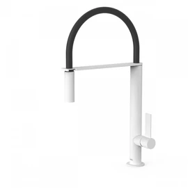 Tres Class-Tres egykaros mosogatócsaptelep matt fehér 20548702BM